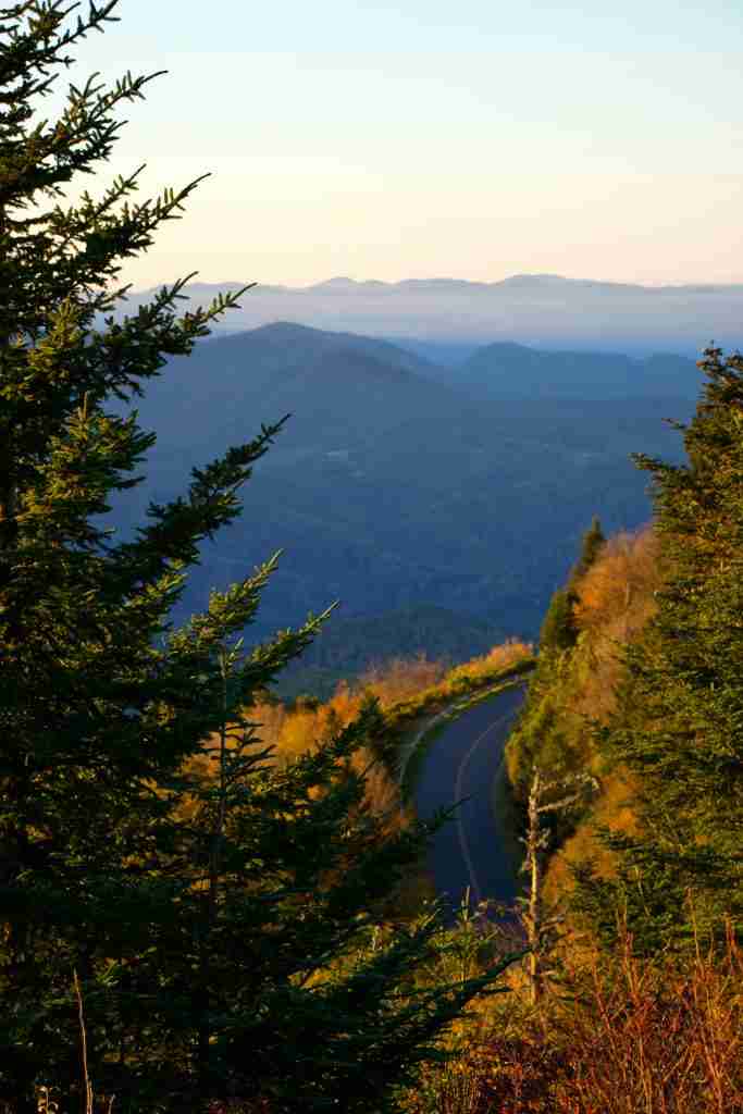 road through the North Georgia hills