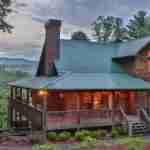 Cabin in Blue Ridge Mountains in Ellijay, Georgia